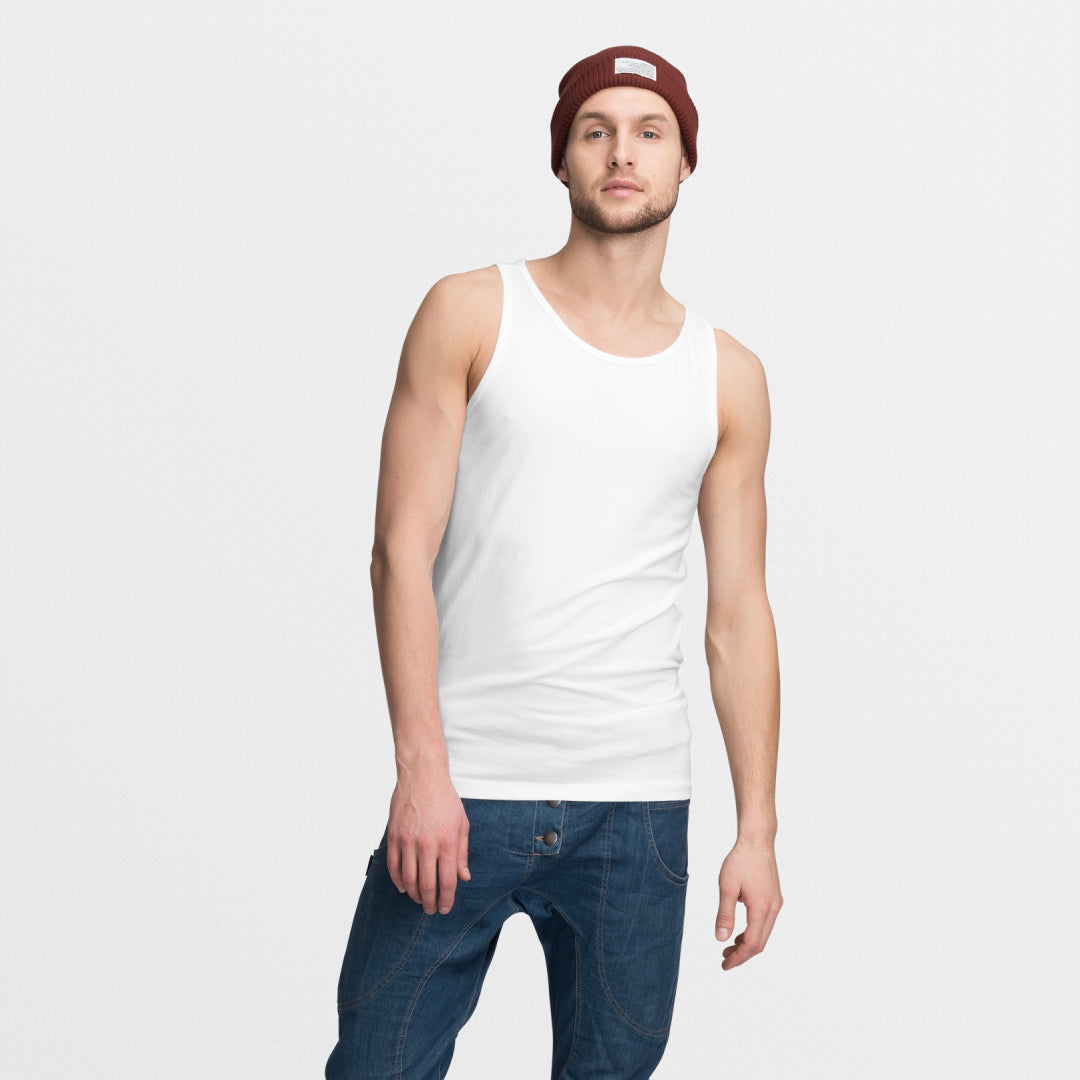 Men's Classic White Tank Top