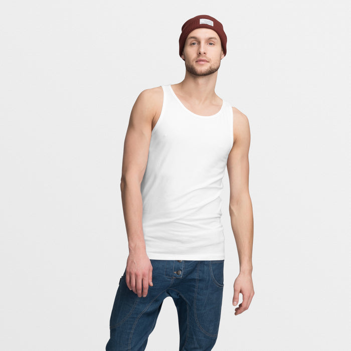 Men's Classic White Tank Top